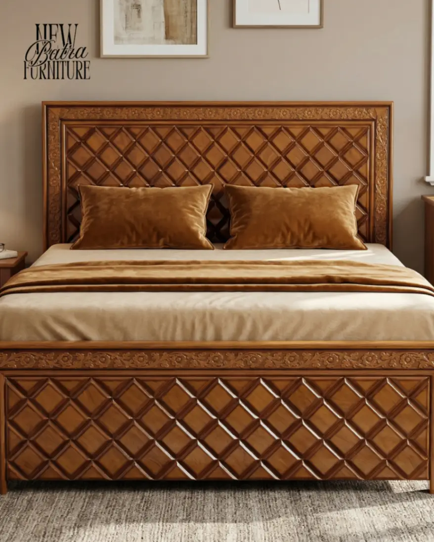 Rhombus carving modle