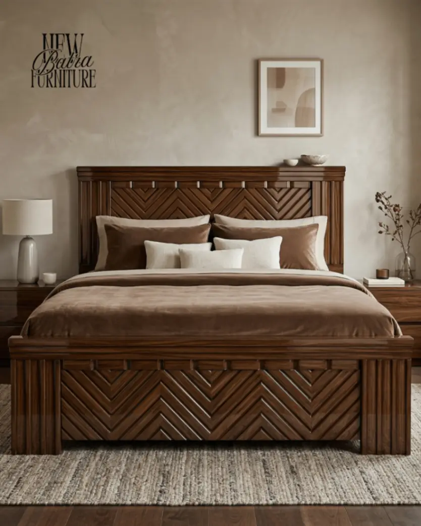Organic Wood Textures & Chevron Patterning
