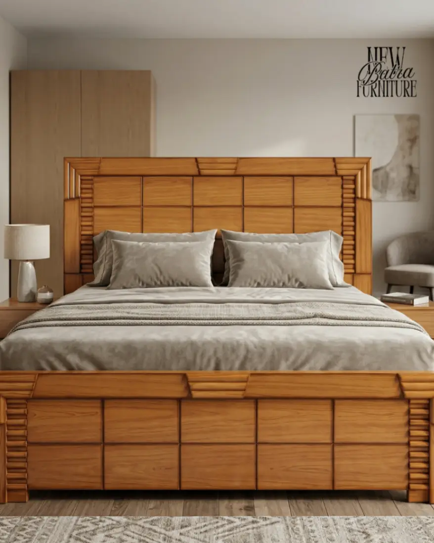 Vintage Royale Panel Bed