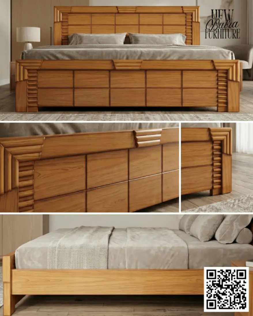 Vintage Royale Panel Bed view 2
