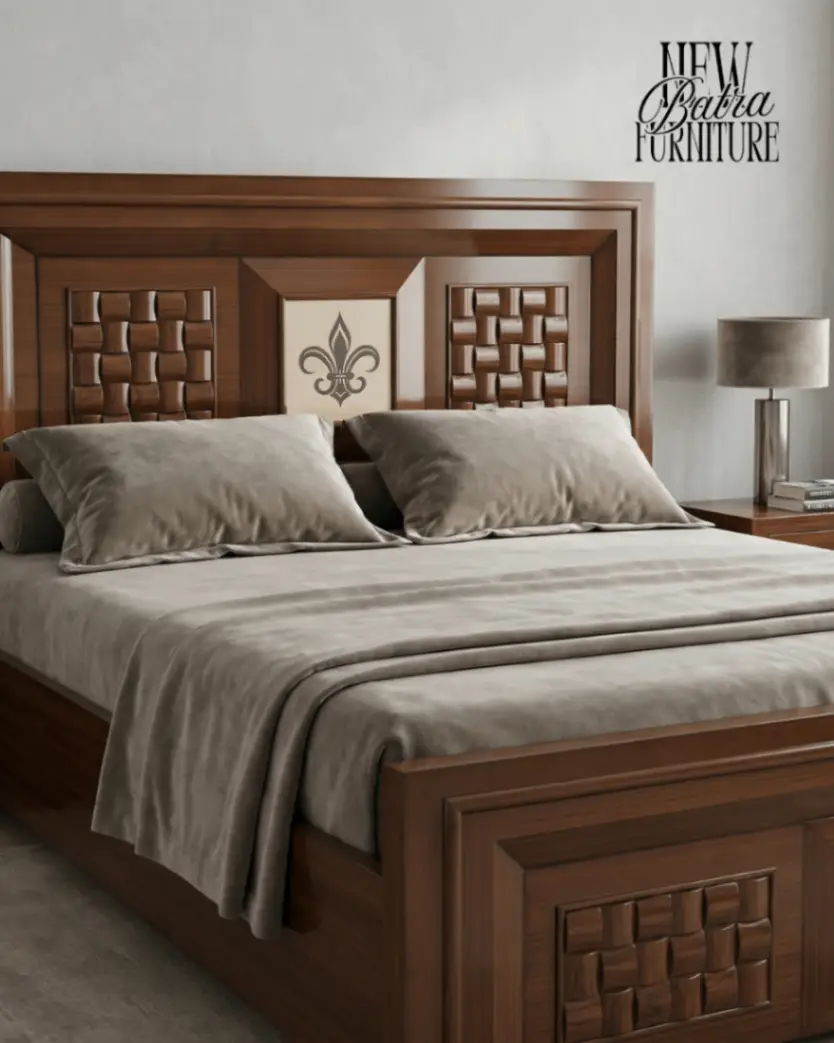 Imperial Fleur Wooden Bed