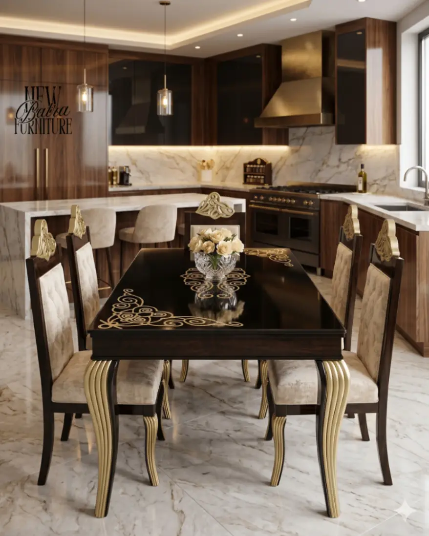 Teek Wooden Dining Table