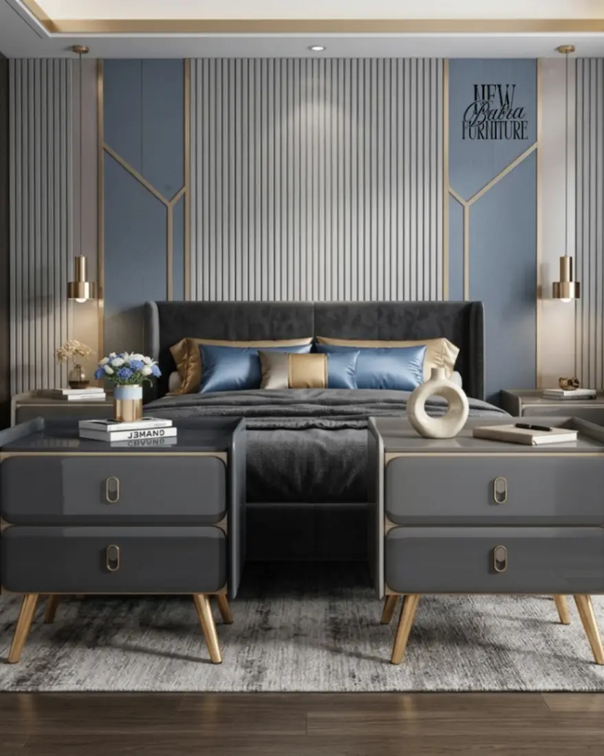 Elegant Nightstand - New Batra Furniture