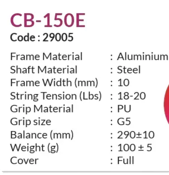 Cosco CB-150E Badminton Racket view 3