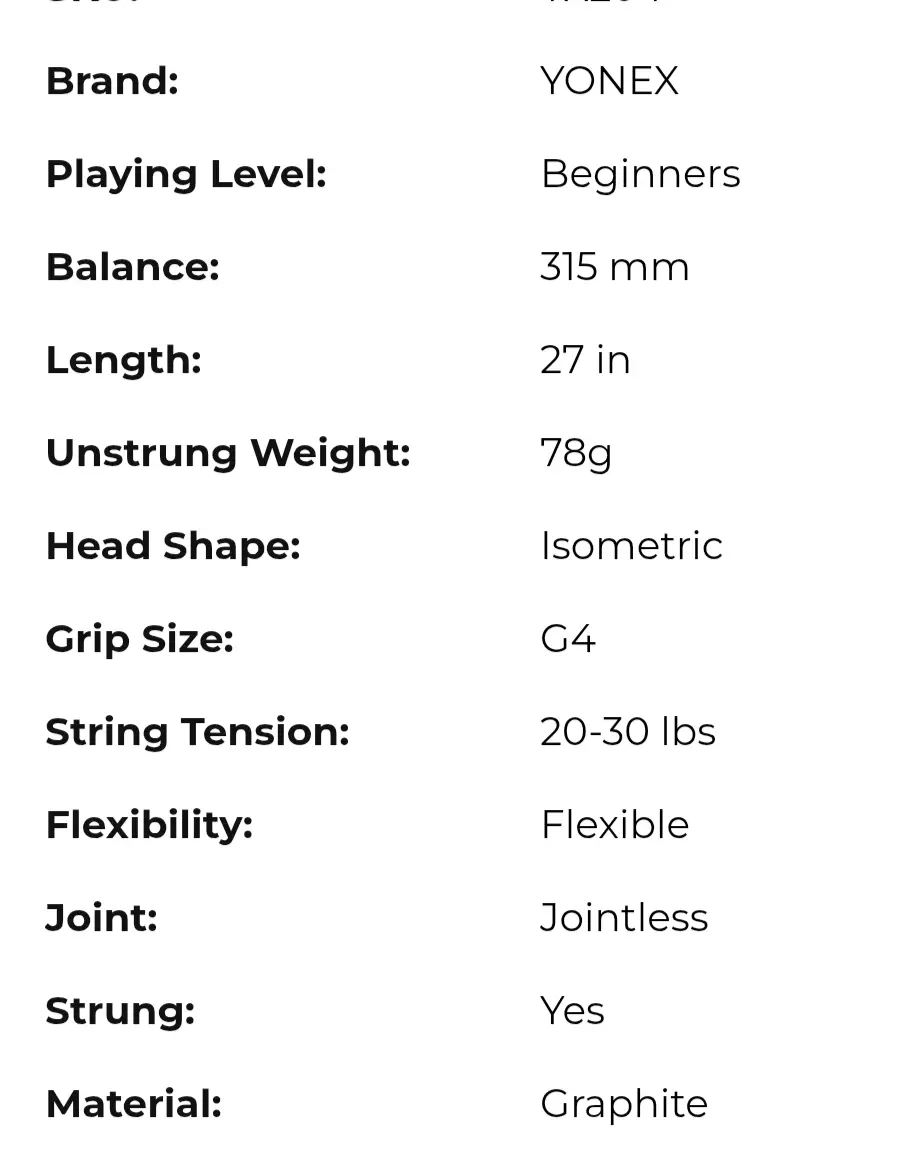 Yonex Badminton Racket Astrox 27 i view 4