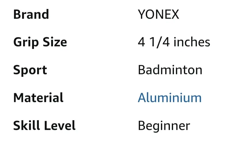 Yonex GR303 Badminton Racket view 3