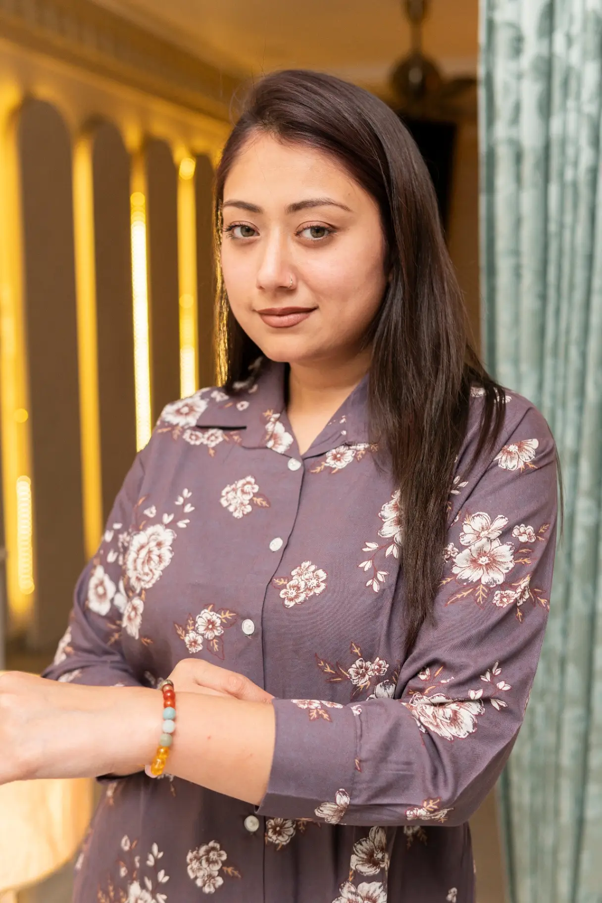 Floral Print Shirt 