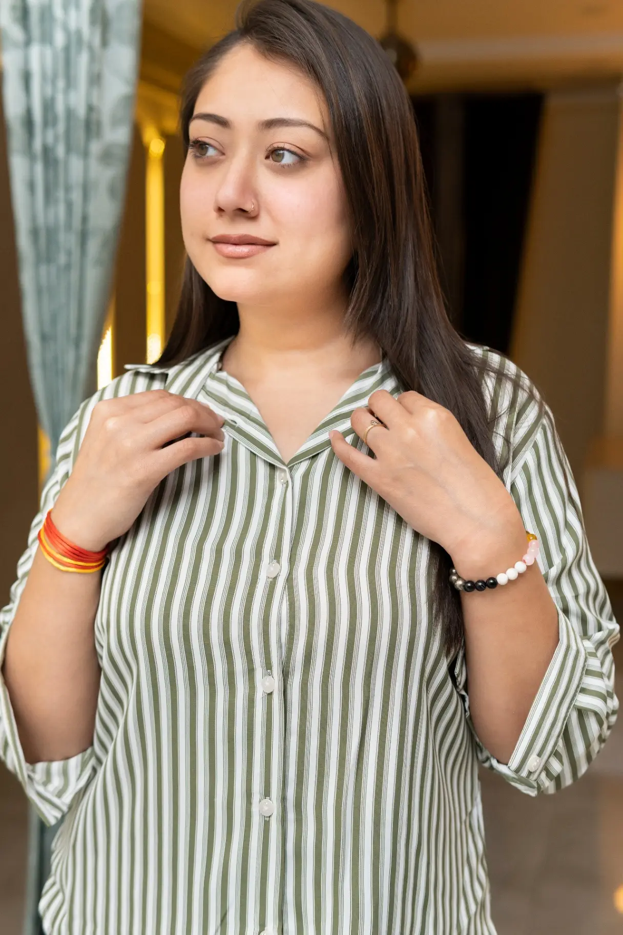 Striped Casual Shirt