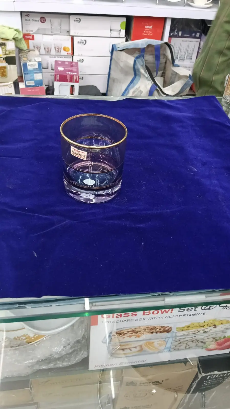 Gold Rimmed Glasses view 2