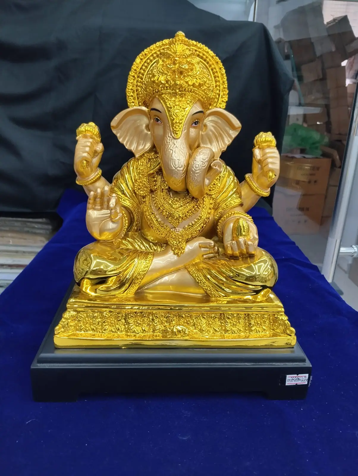 Golden Lord Ganesha Statue