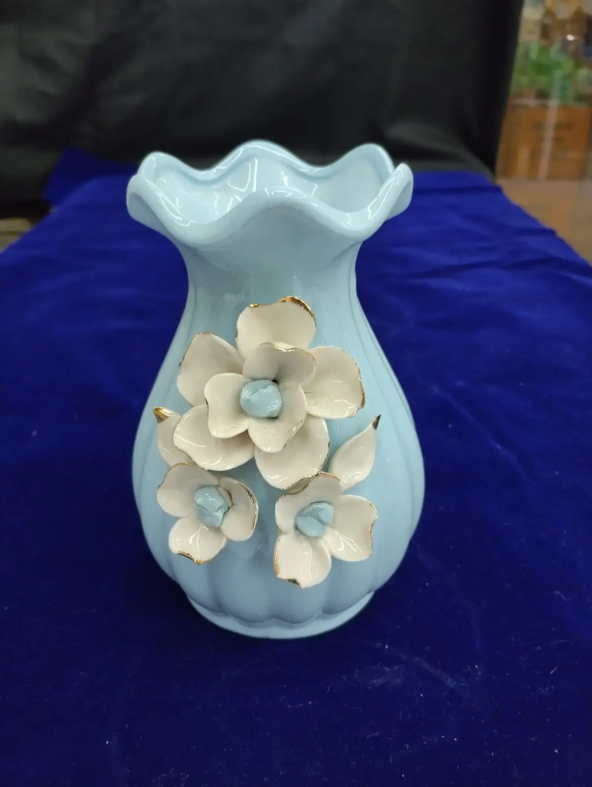 Floral Ceramic Vase view 2