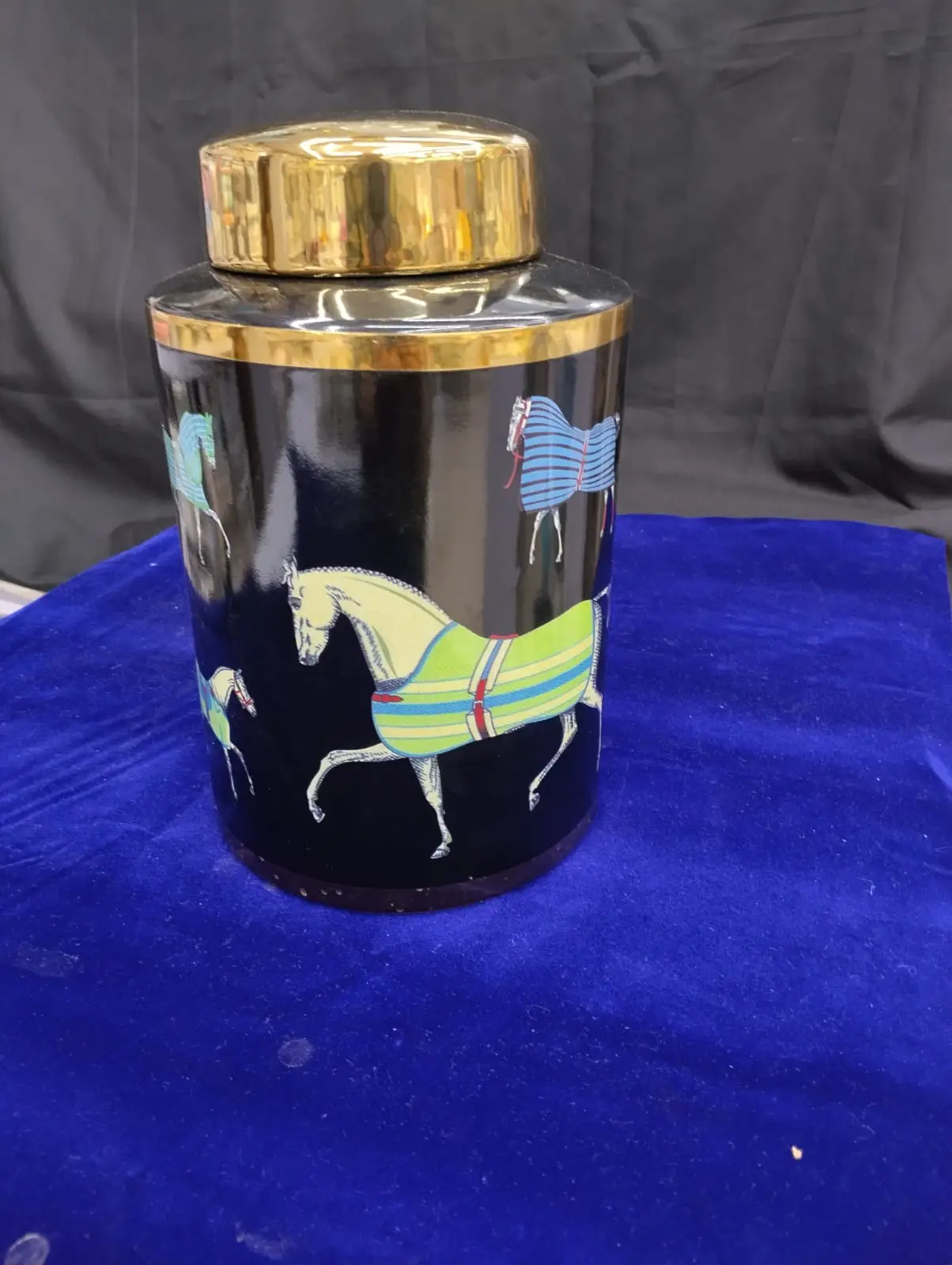 Decorative Horse Jar view 2