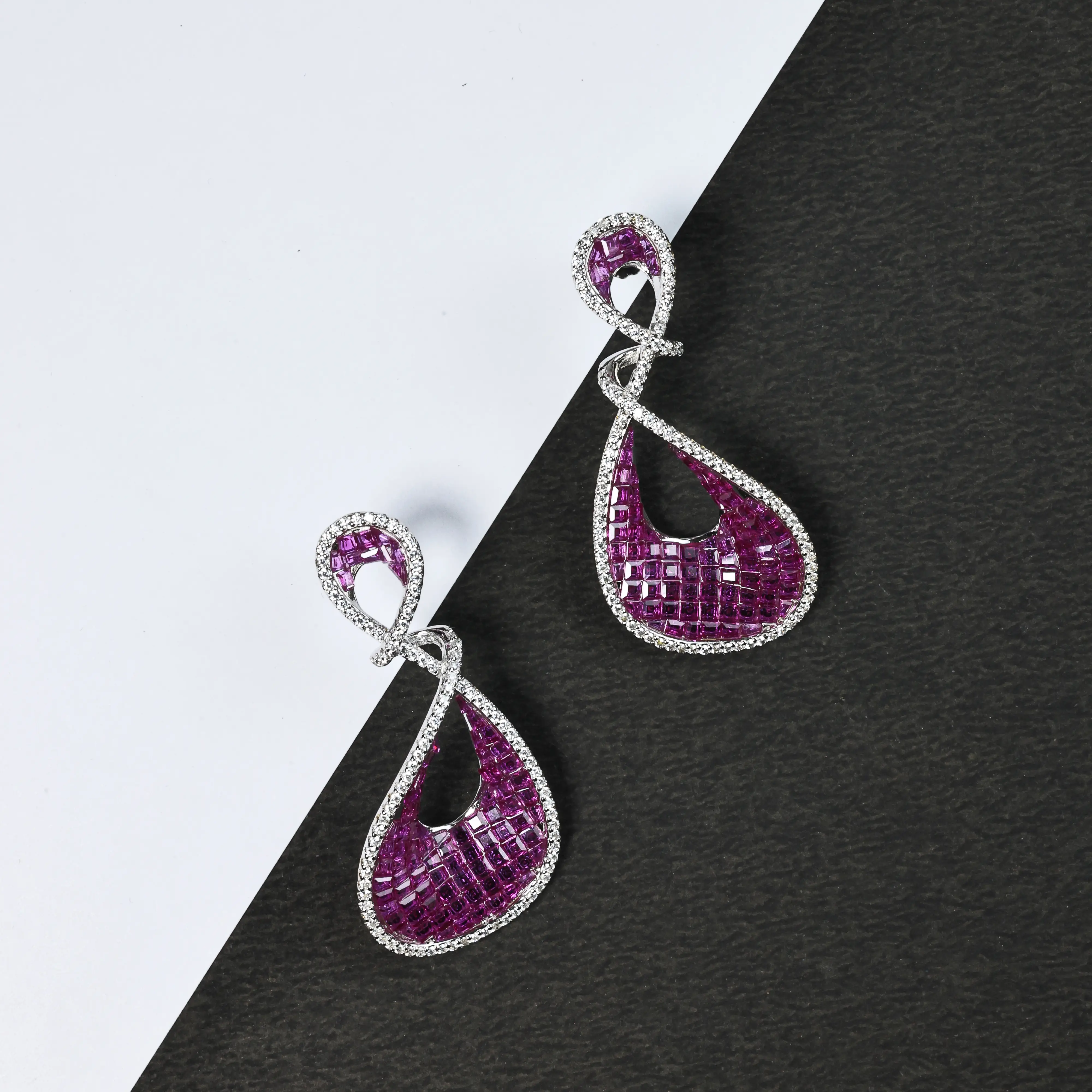 CZ Earrings view 2