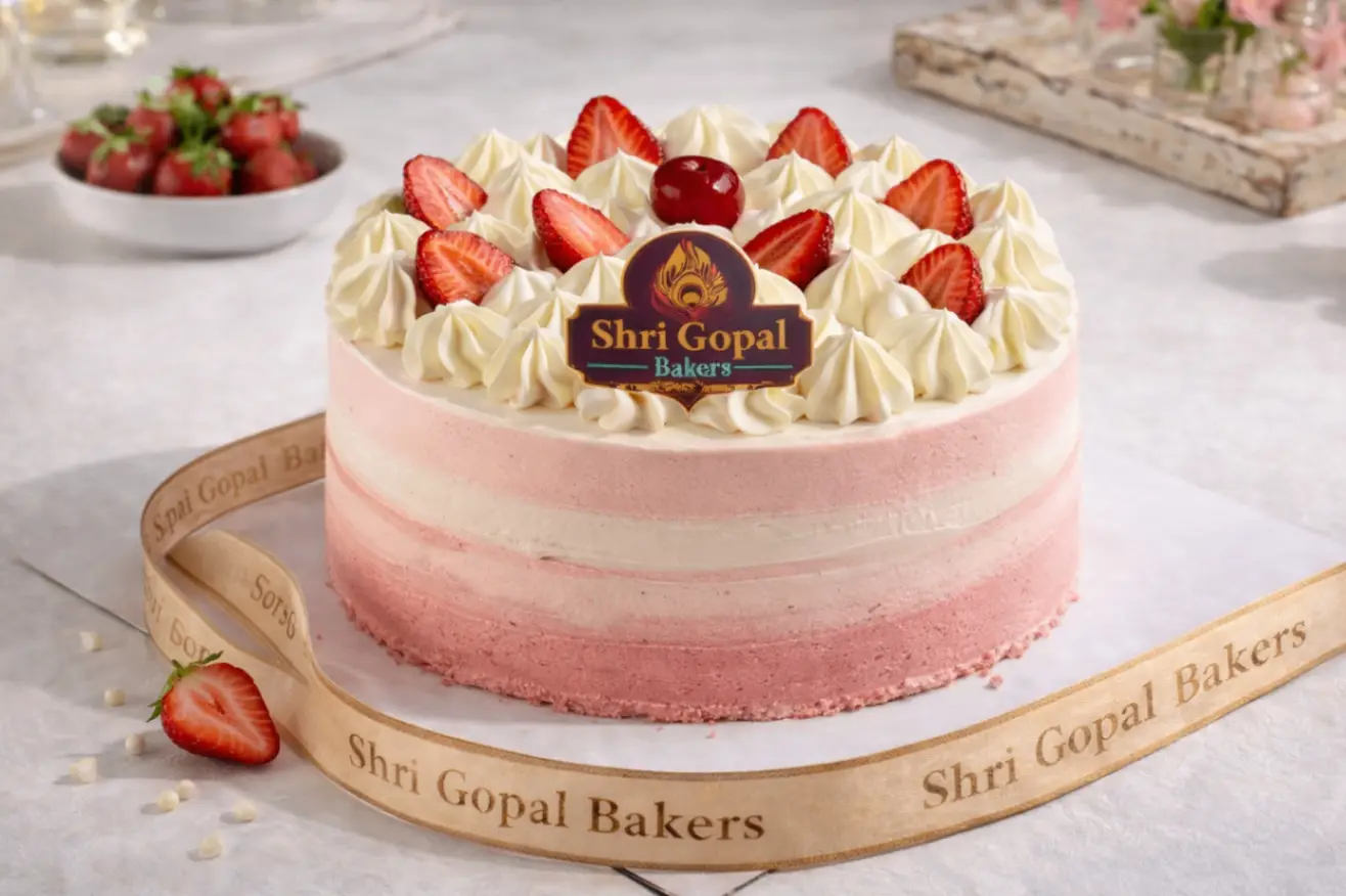 Strawberry Cake 500gm