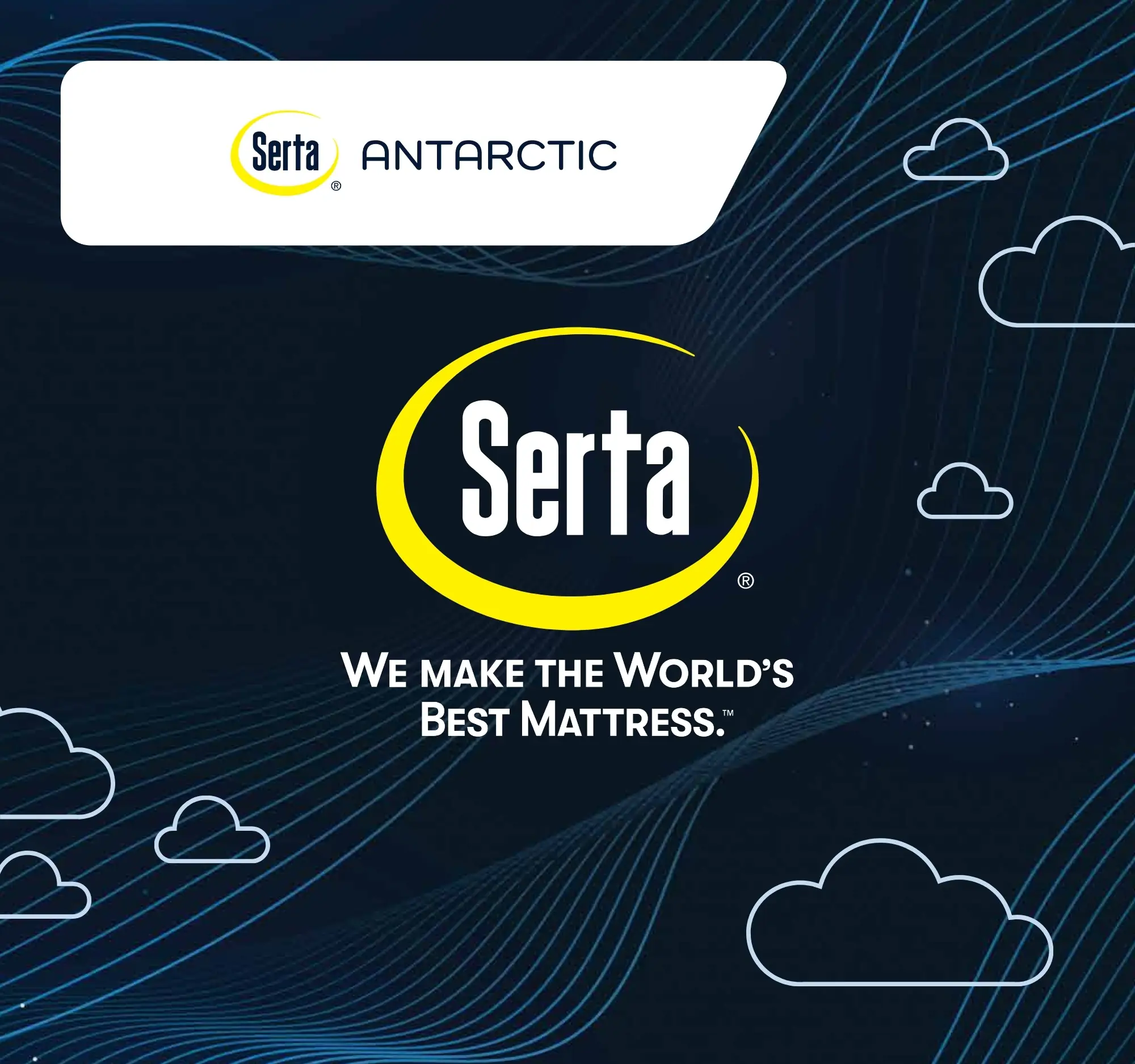 Serta Antarctic Mattress 78X72X9" view 3