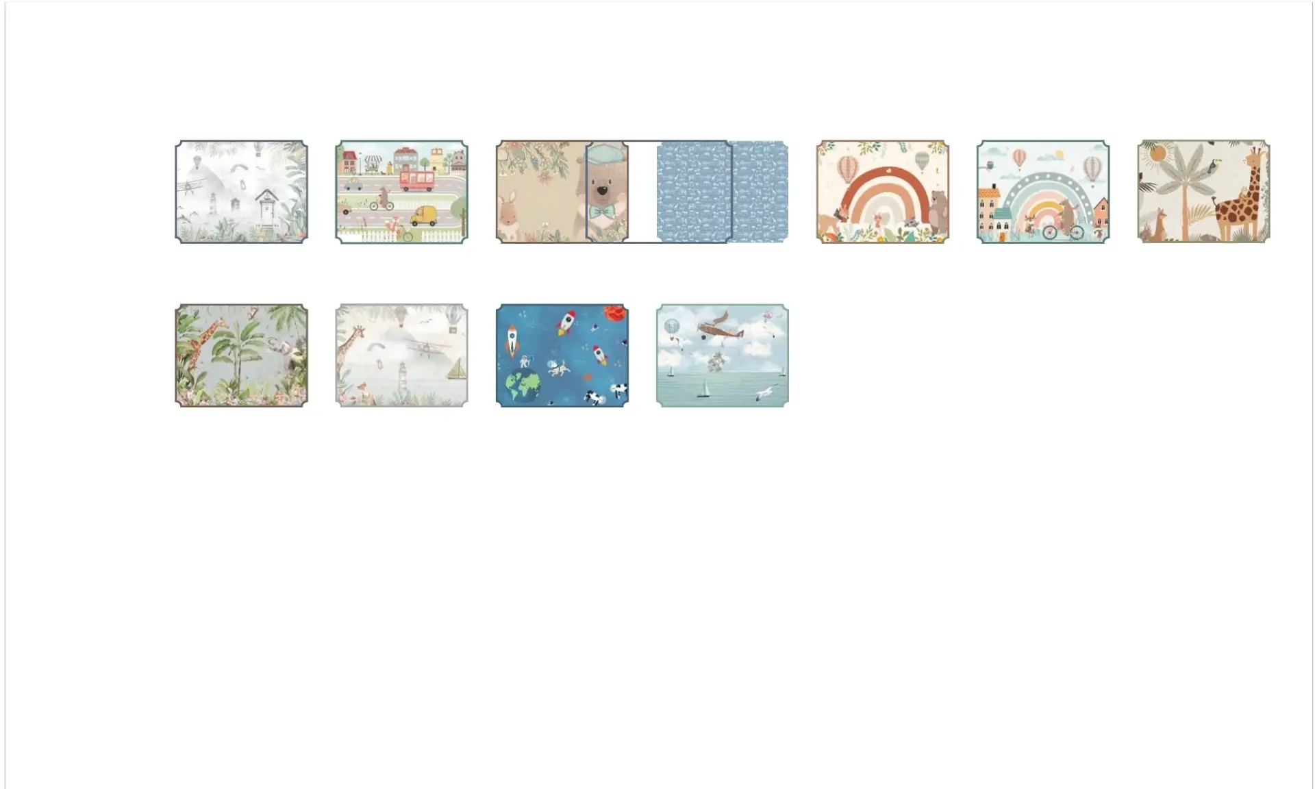 Kids Customised Wallpaper - A view 2
