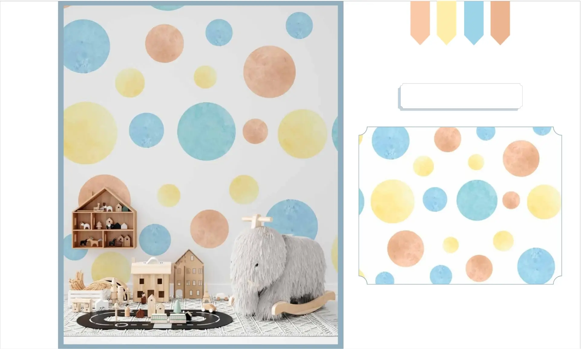 Kids Customised Wallpaper - A view 4