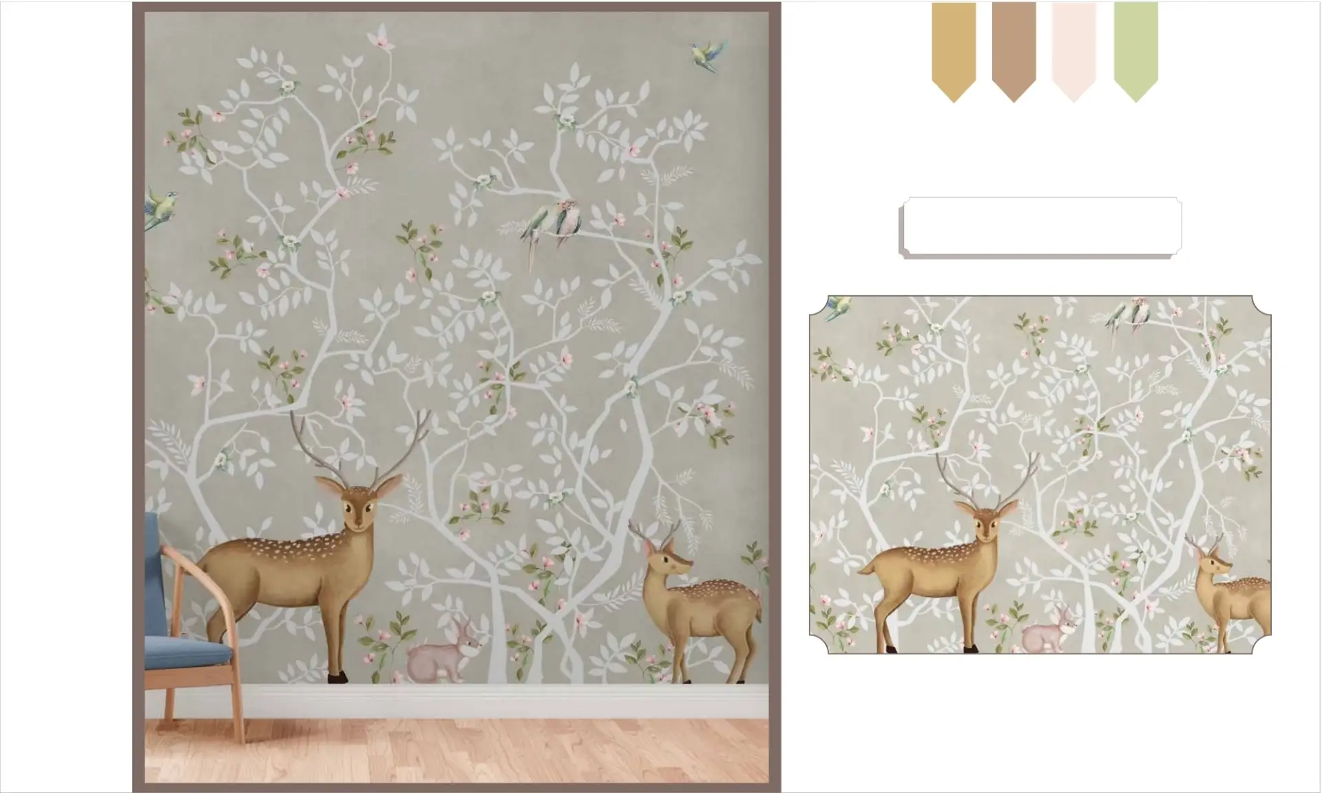 Kids Customised Wallpaper - A view 7