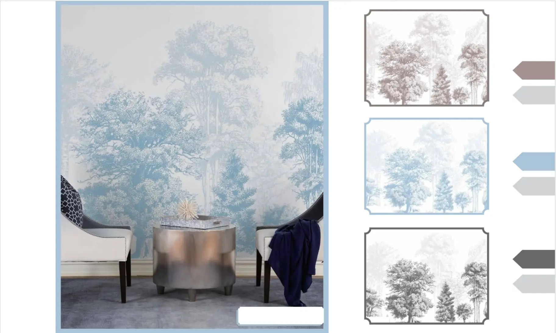 Tropical Botanical Customised Wallpaper view 6
