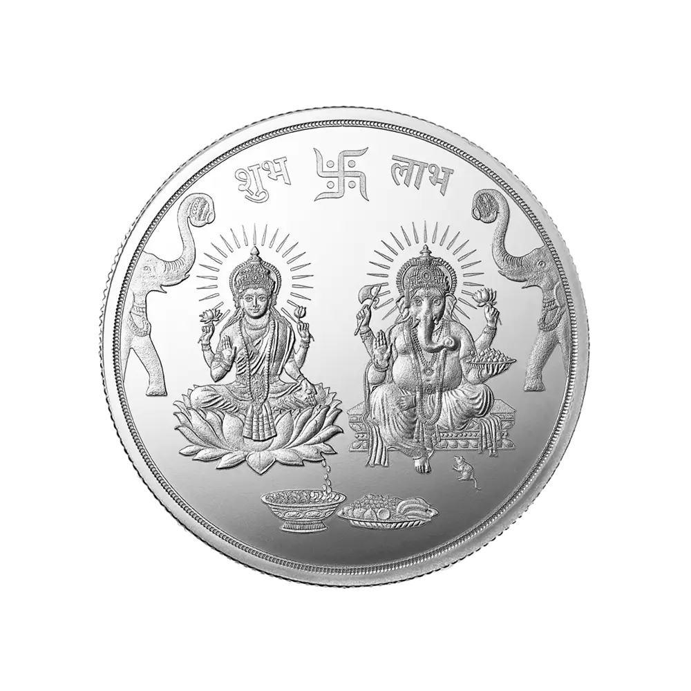 MMTC-PAMP Silver Coin 20 GMS LAKSHMI GANESH