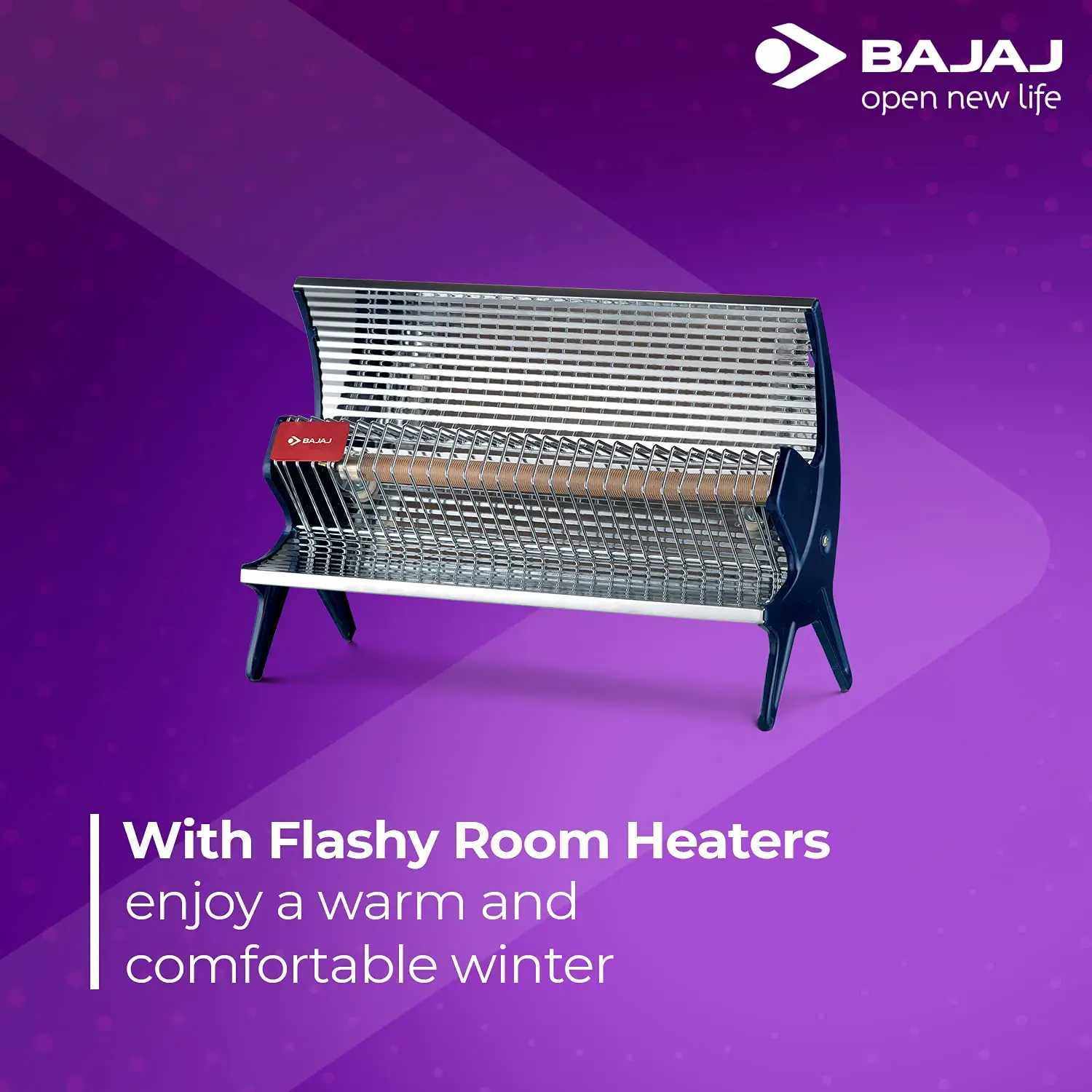 Bajaj Flashy Room Heater view 4