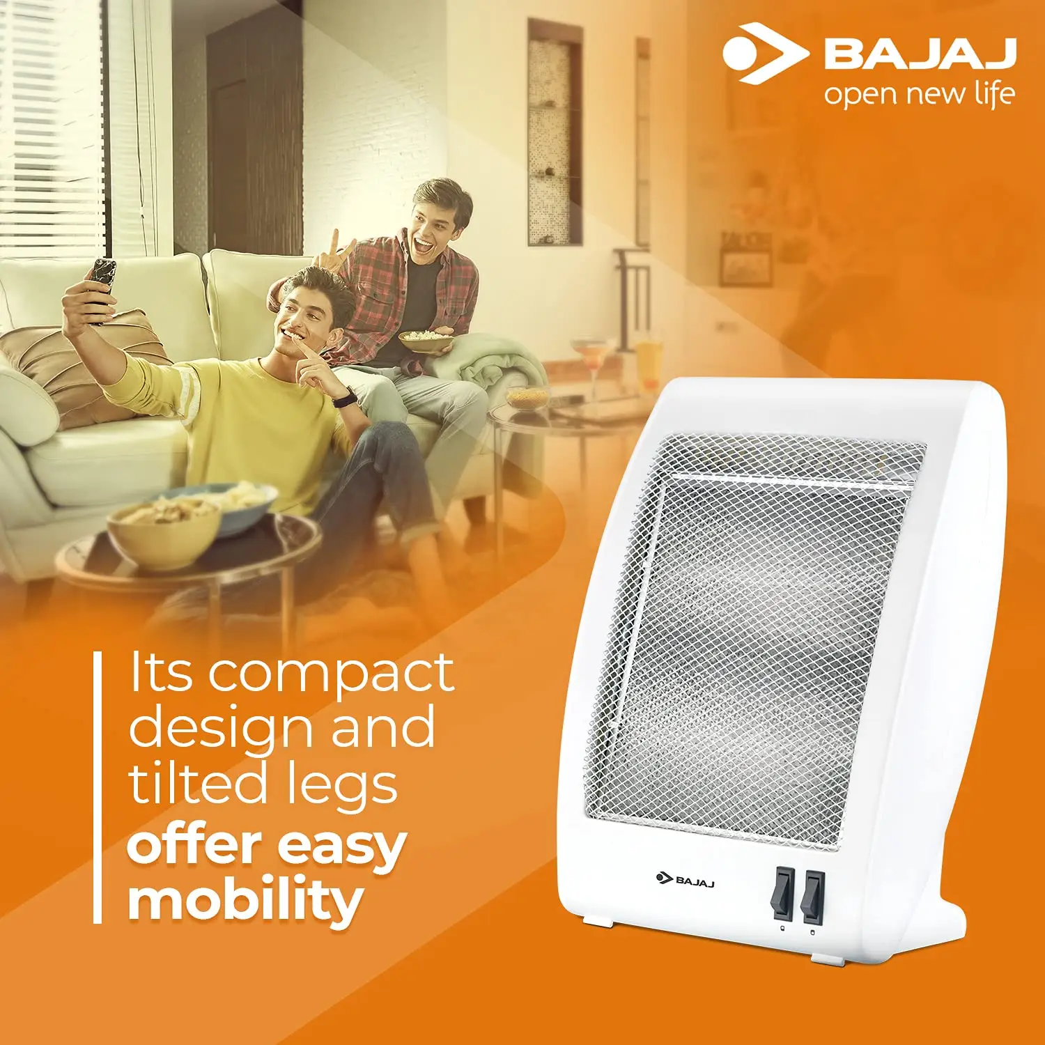 Bajaj RHX 2 Halogen Heater view 5