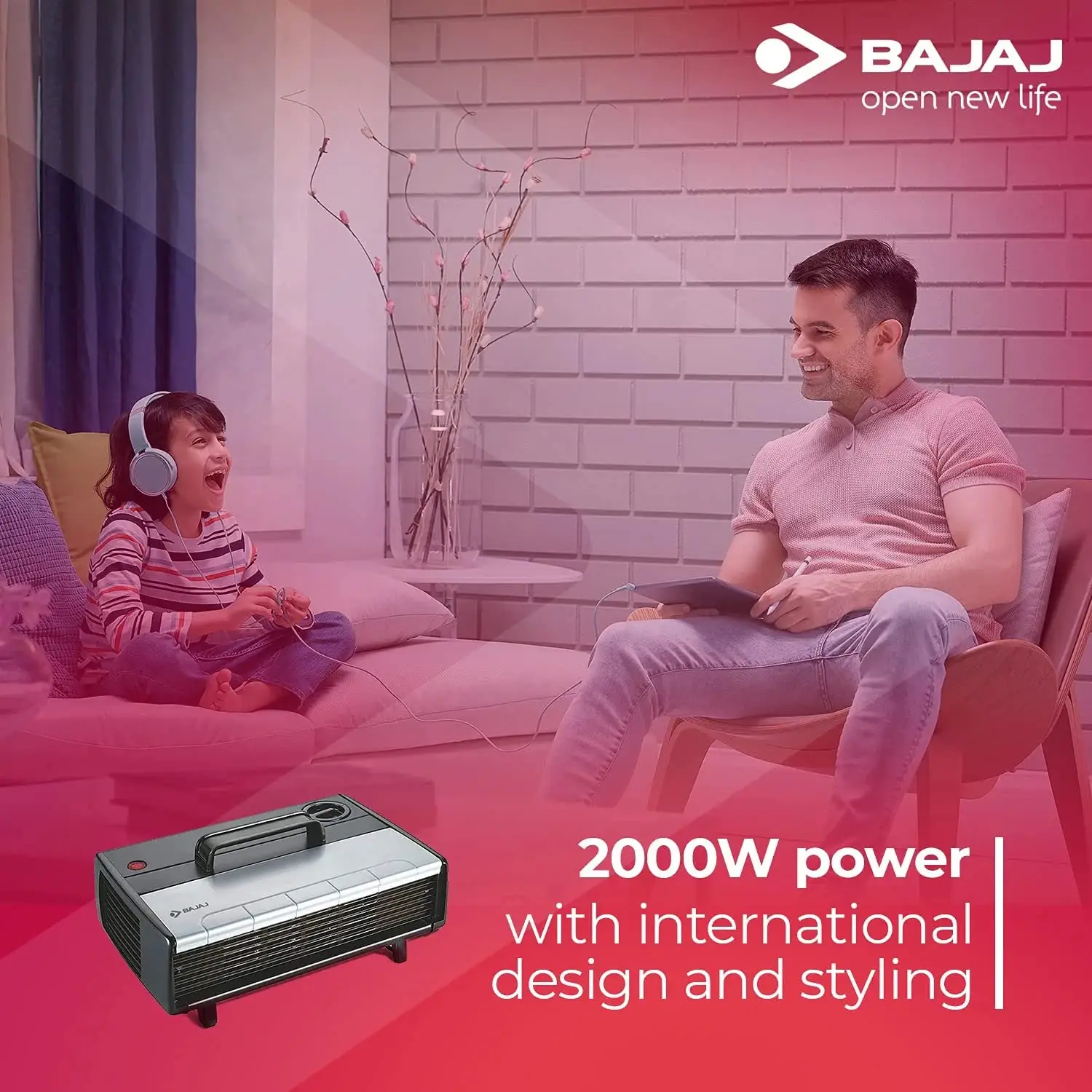 Bajaj RX 7 Heat Convector view 2