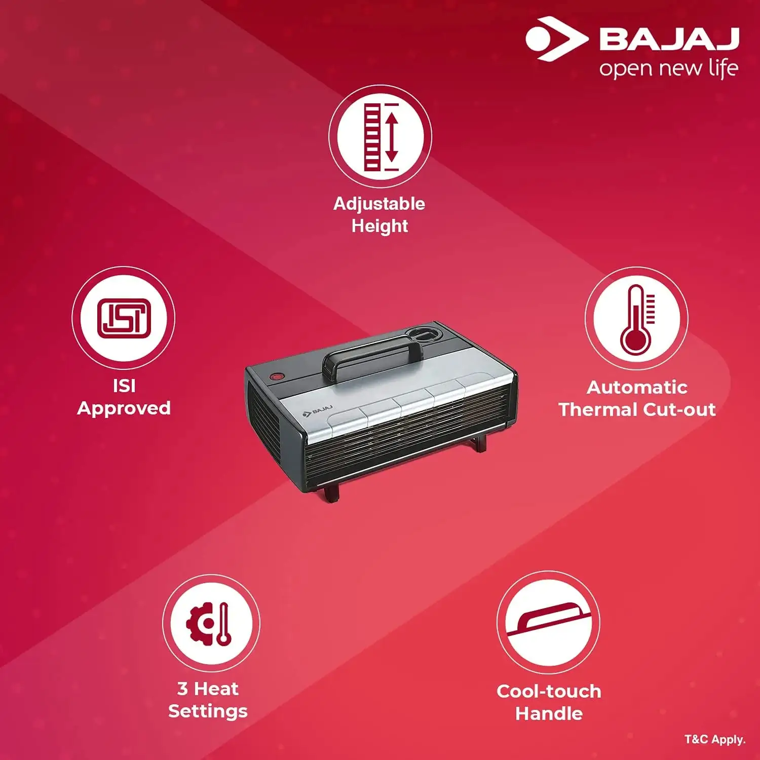 Bajaj RX 7 Heat Convector view 4