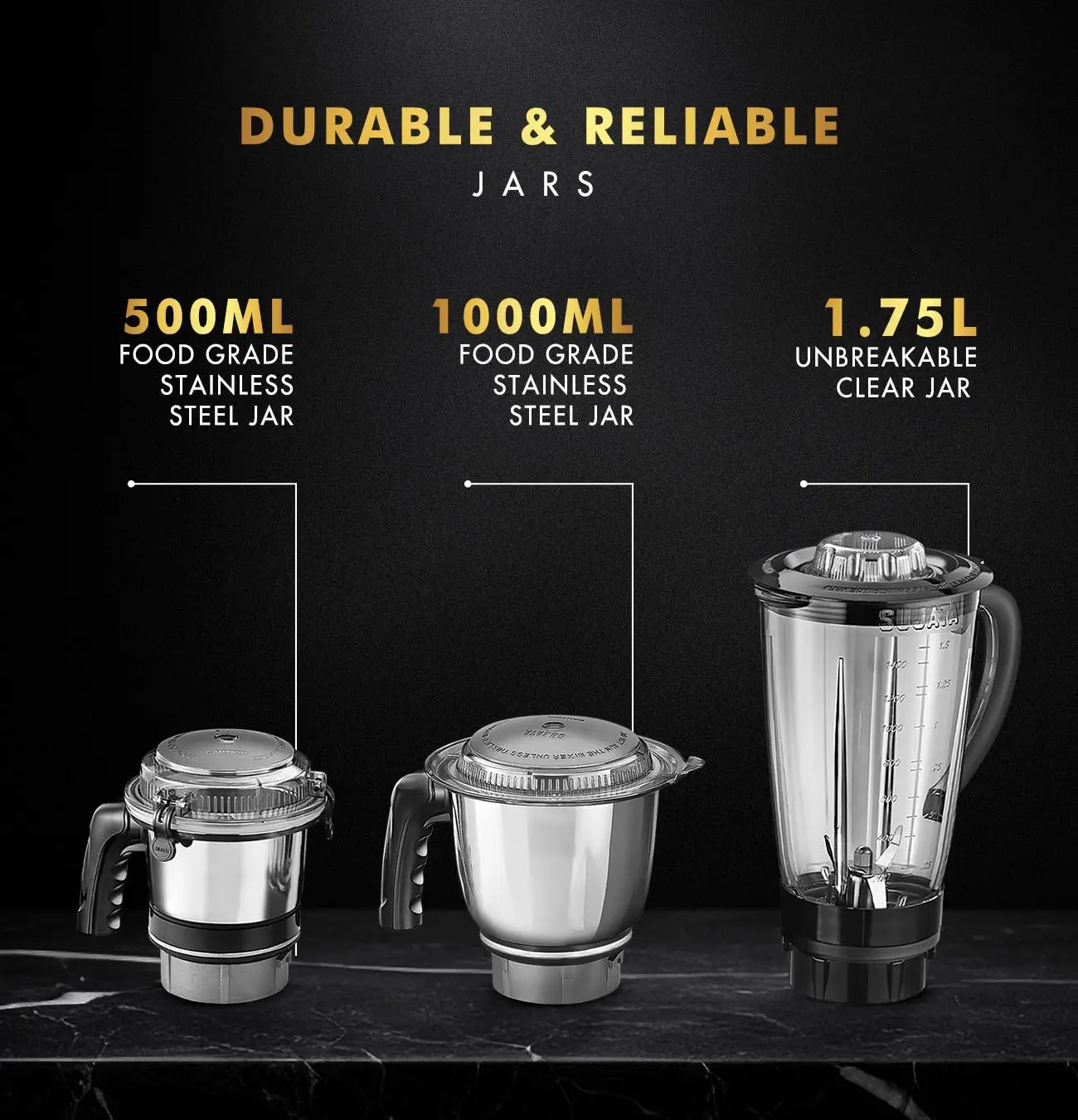 Sujata Mixer Grinder MG01 view 2