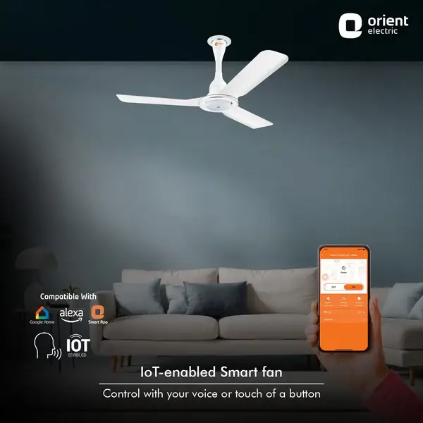 Orient I Float IOT BLDC Ceiling Fan 1200mm with Remote view 5