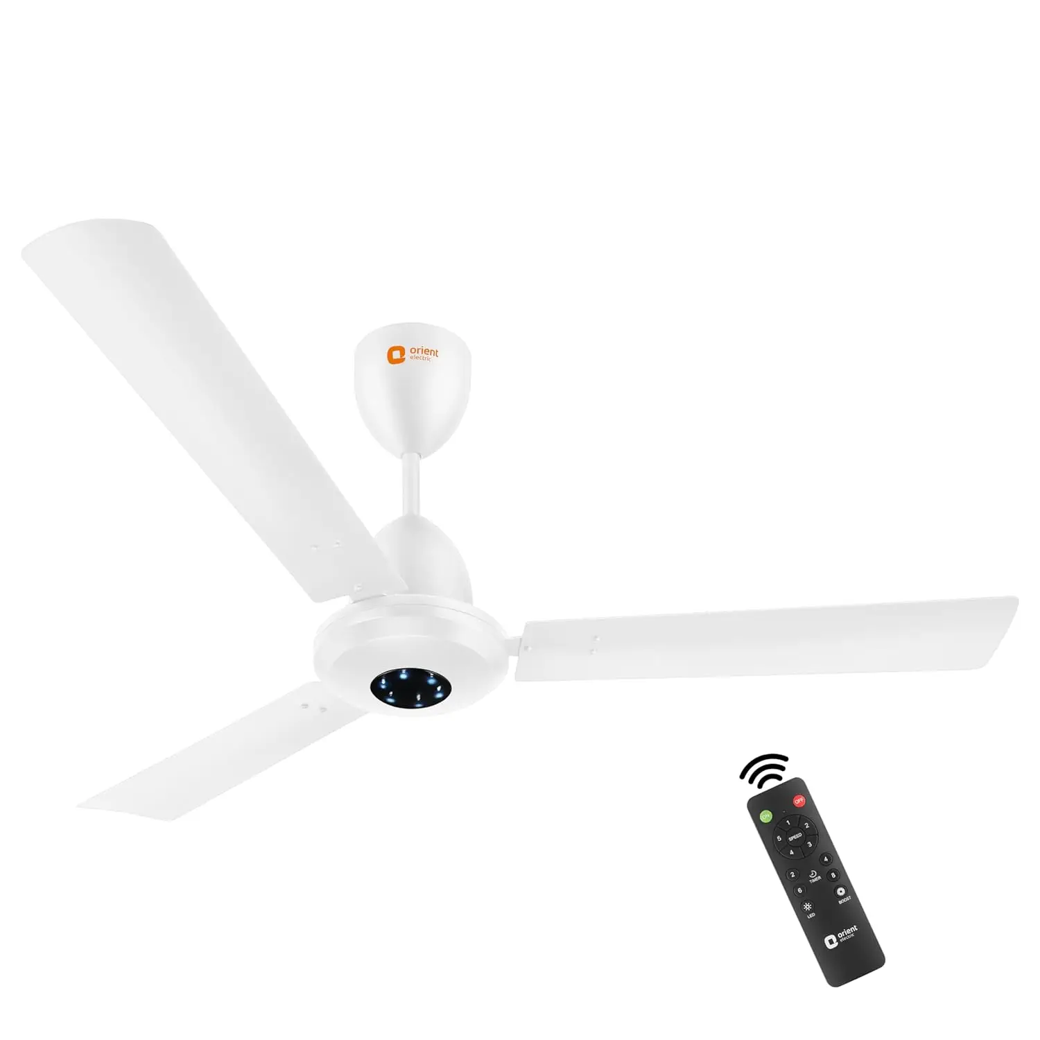 Orient I-Falcon BLDC 1200mm Ceiling Fan With Light & Remote