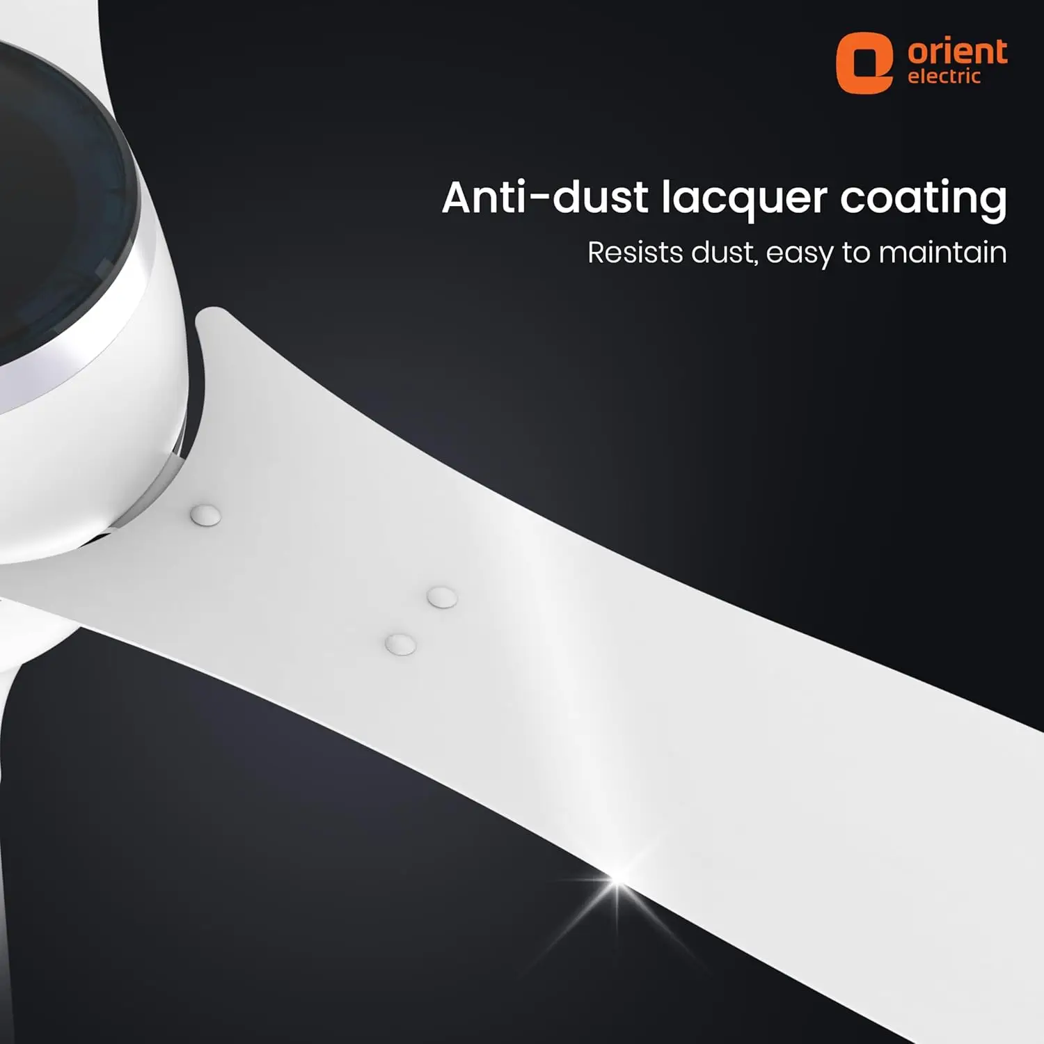 Orient Aeon Antidust BLDC 1200mm Ceiling Fan with Remote view 6