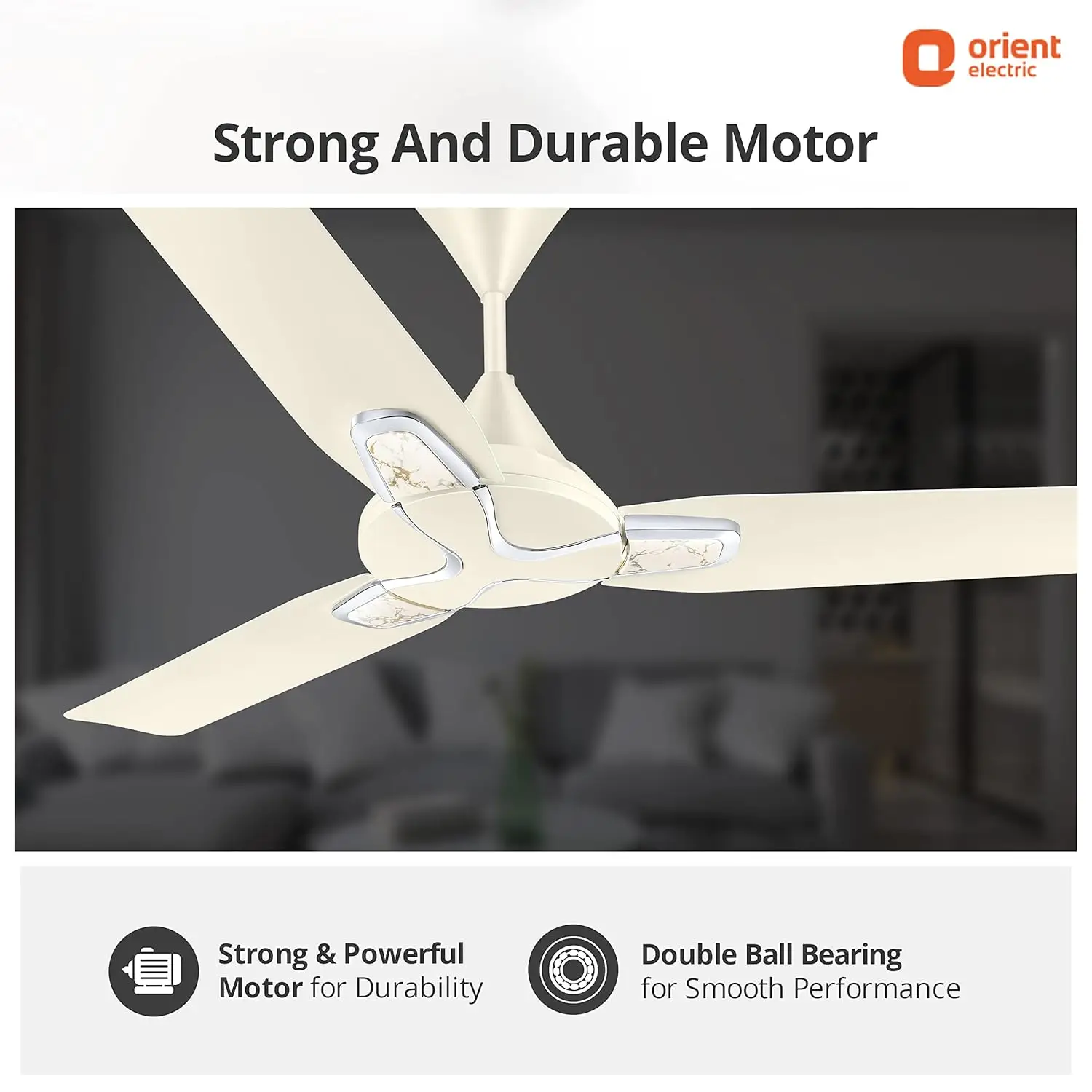 Orient Jazz Trendz Decorative 1200mm Ceiling Fan view 2