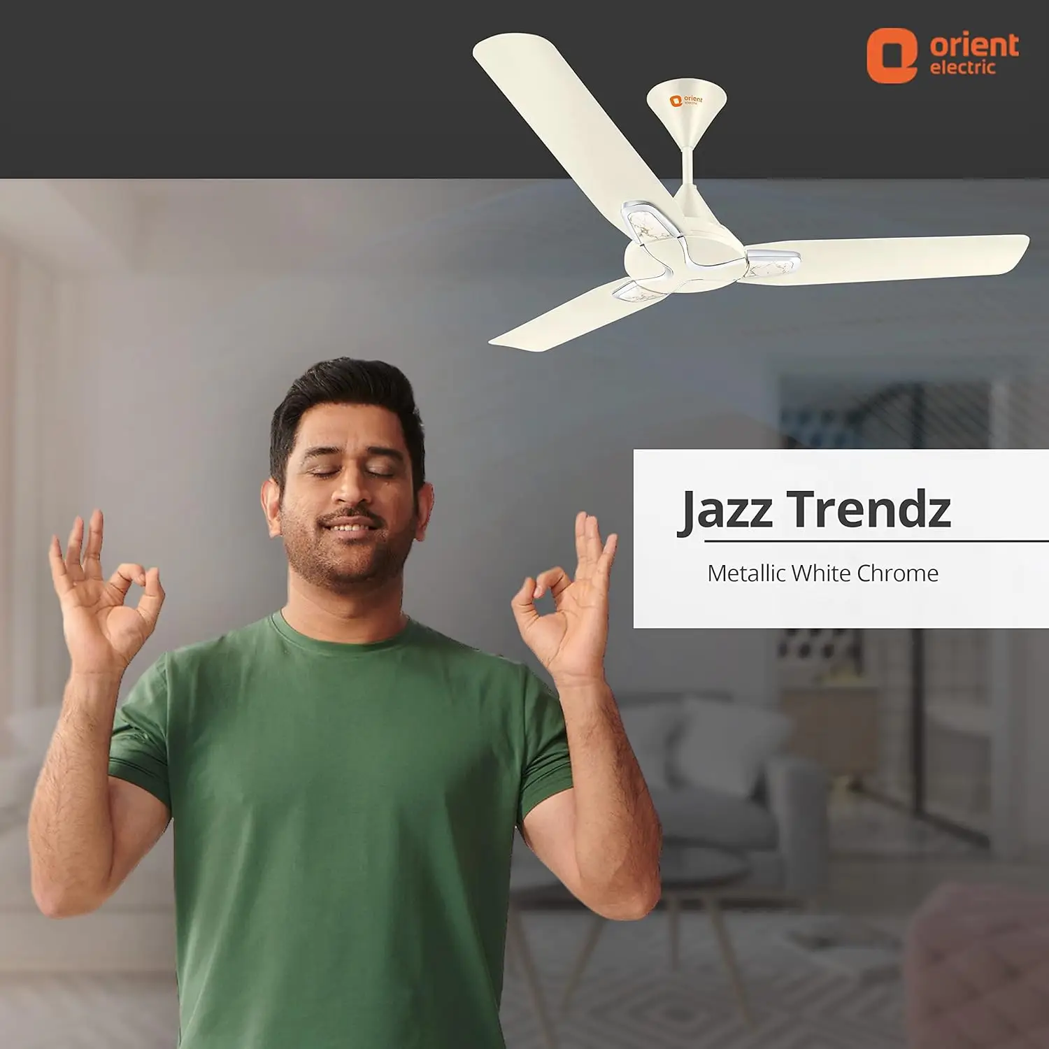 Orient Jazz Trendz Decorative 1200mm Ceiling Fan view 4