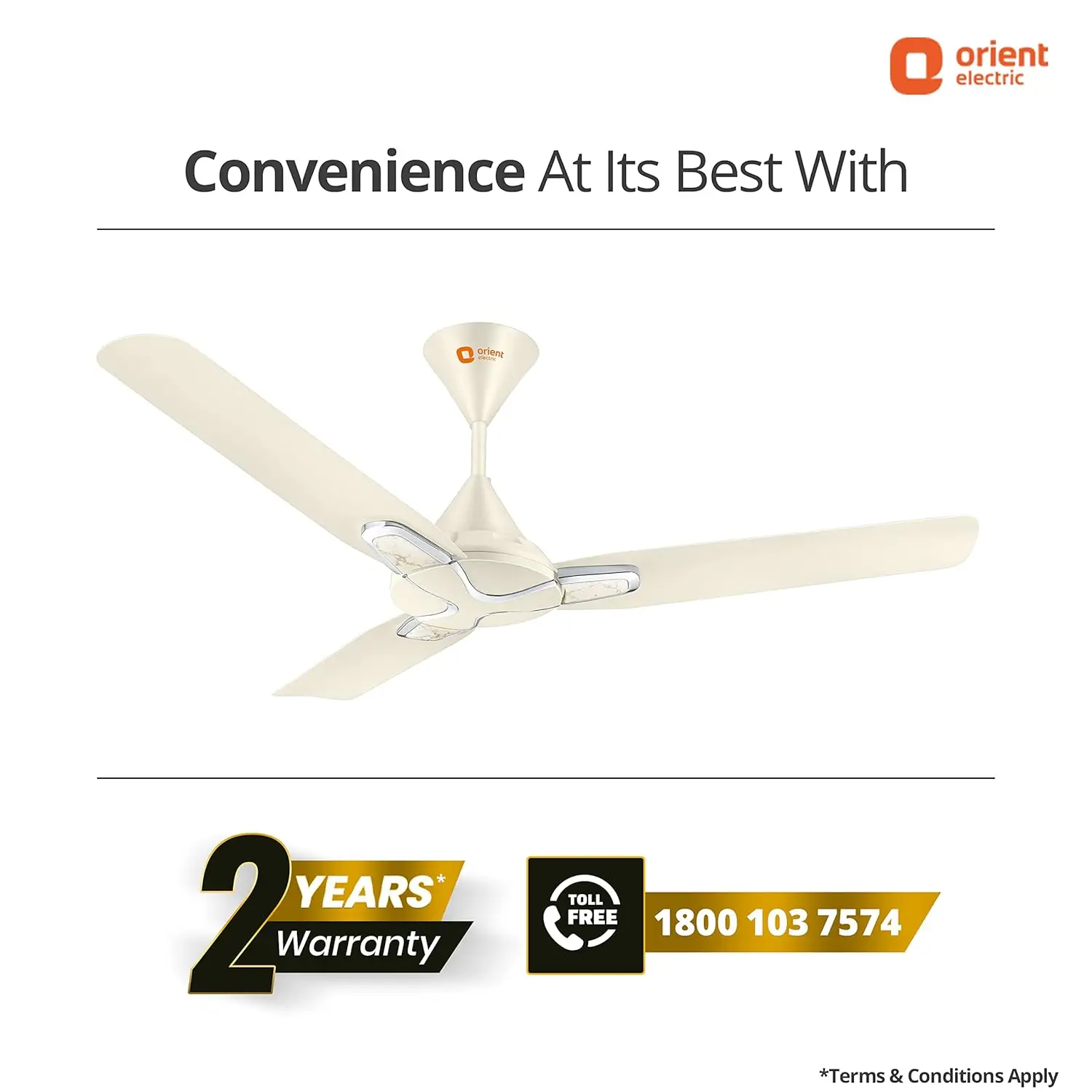 Orient Jazz Trendz Decorative 1200mm Ceiling Fan view 7