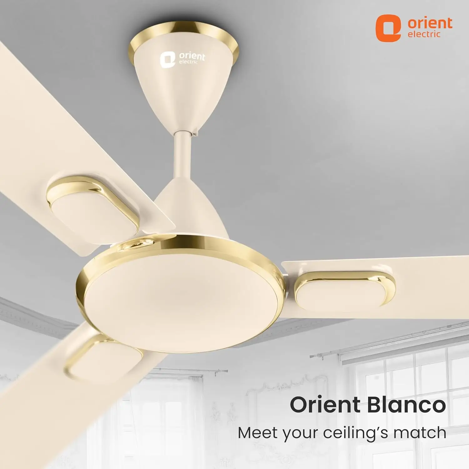 Orient Blanco Decorative 1200mm Ceiling Fan view 3