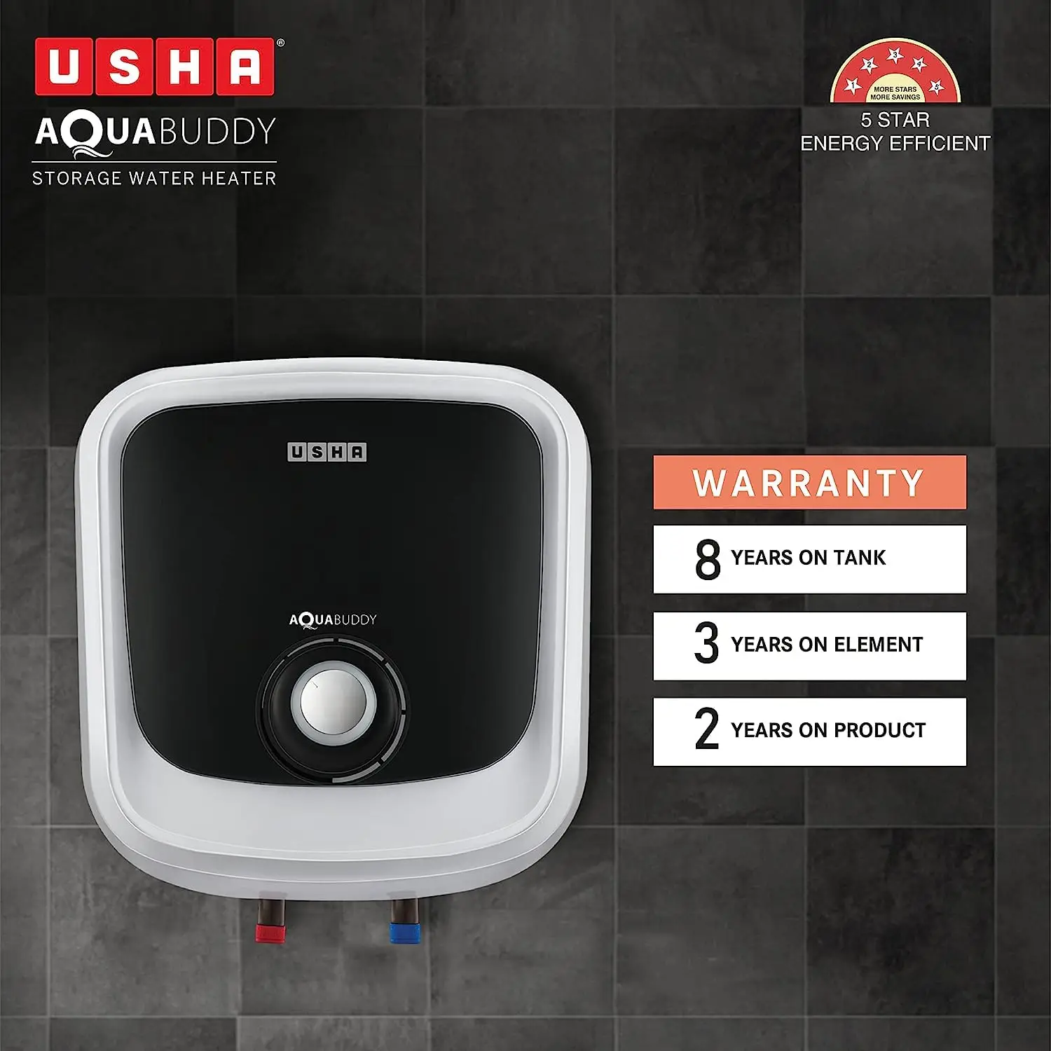 Usha Aquabuddy Water Heater view 4