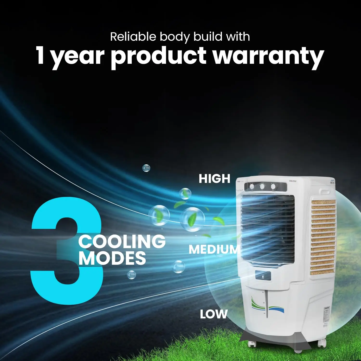 Voltas Victor 55 Litres Desert Air Cooler view 3