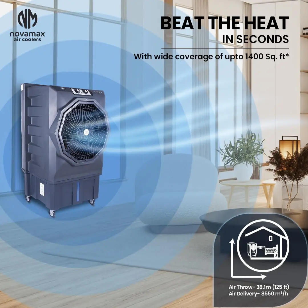 Novamax Rambo 100 Litres Air Cooler view 2