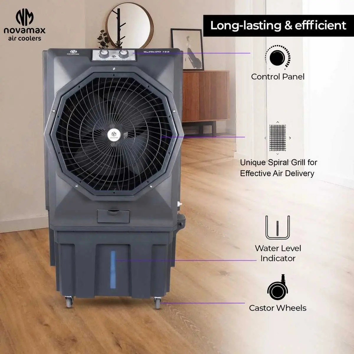 Novamax Rambo 125 Litres Air Cooler