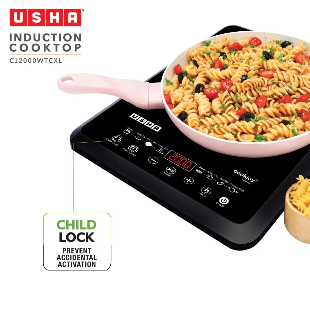 Usha CJ2000WTC Induction Cooktop view 4