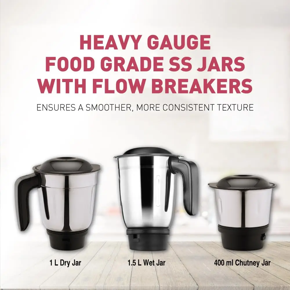 Usha Colt Prime 500 watt Mixer Grinder view 4
