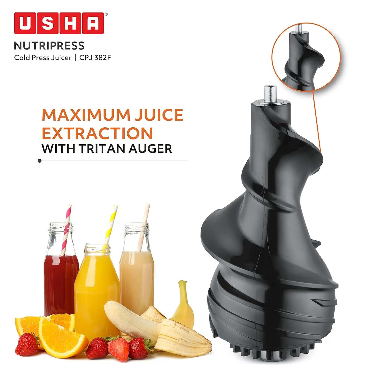Usha CPJ 382F Cold Press Juicer view 4
