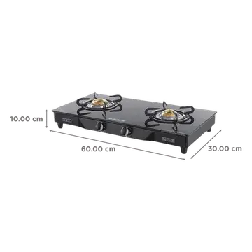 Usha Ebony GS2001 Cooktop view 7