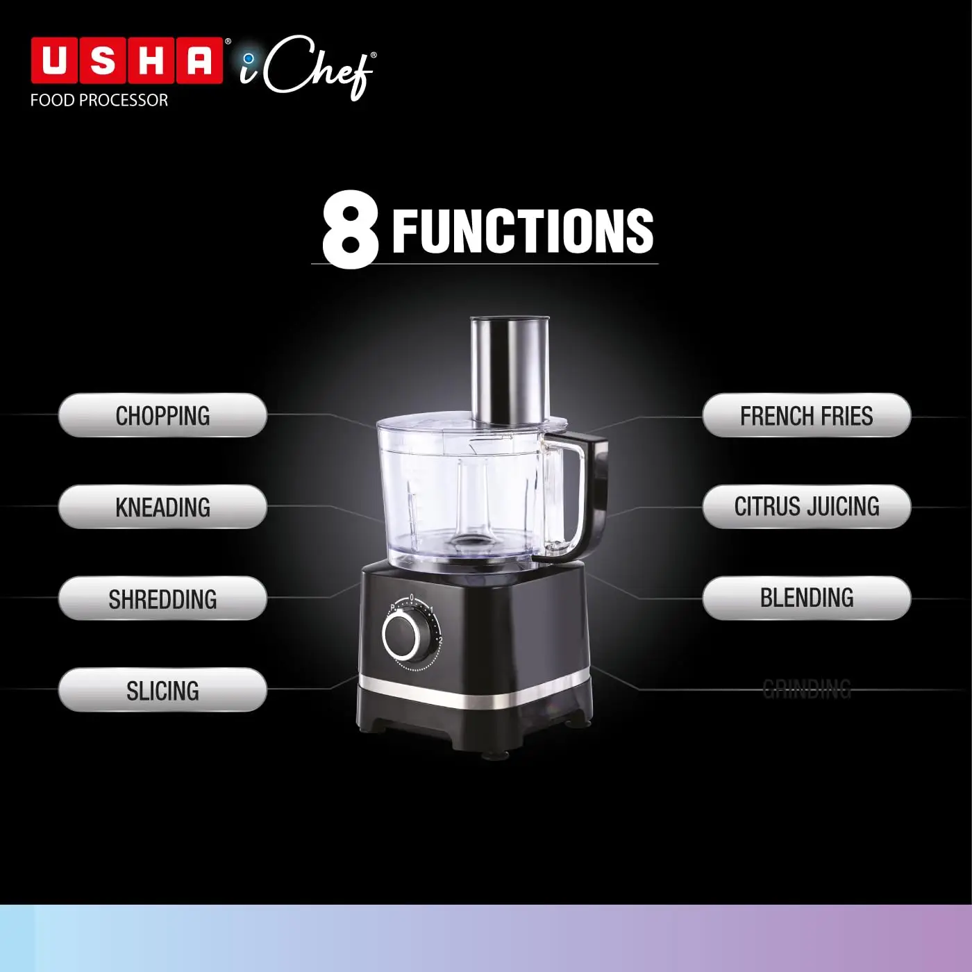 Usha iChef 800 watt Food Processor view 4