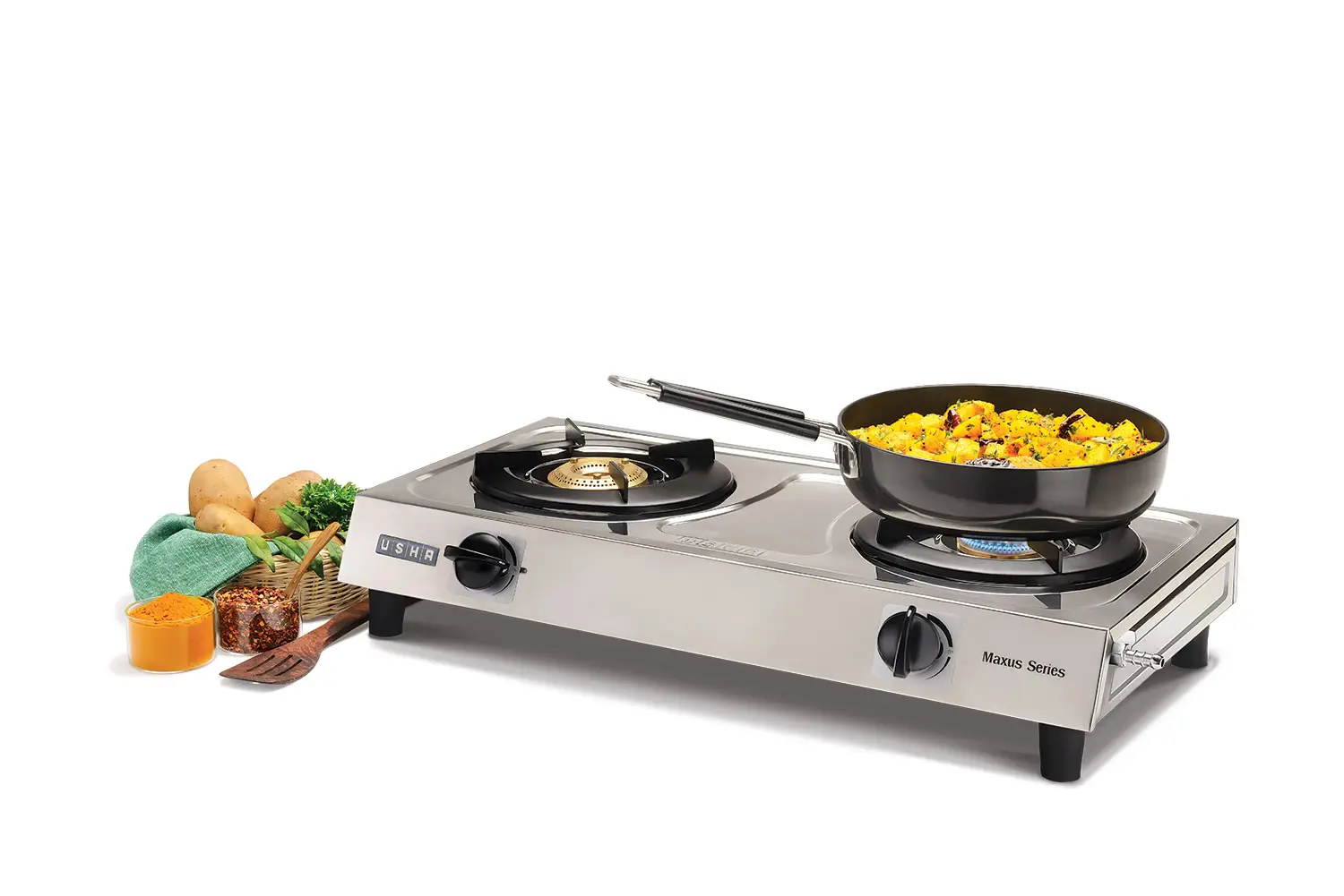 Usha Maxus GS2001 2 Burner Cooktop