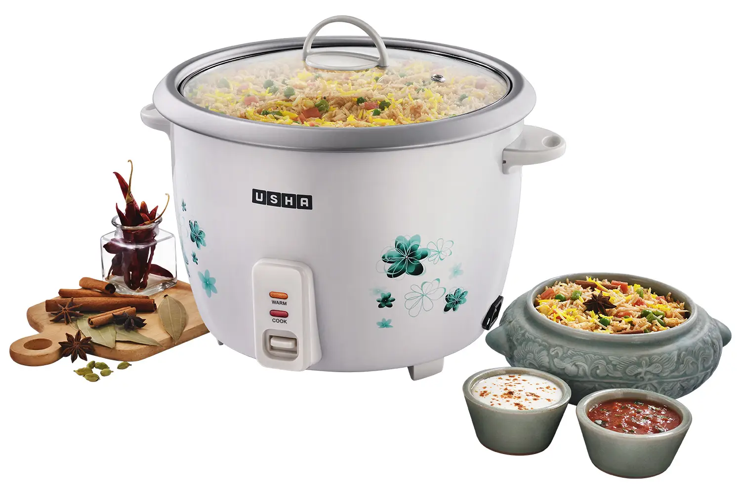 Usha RC28GS1 2.8 Litre Electric Rice Cooker