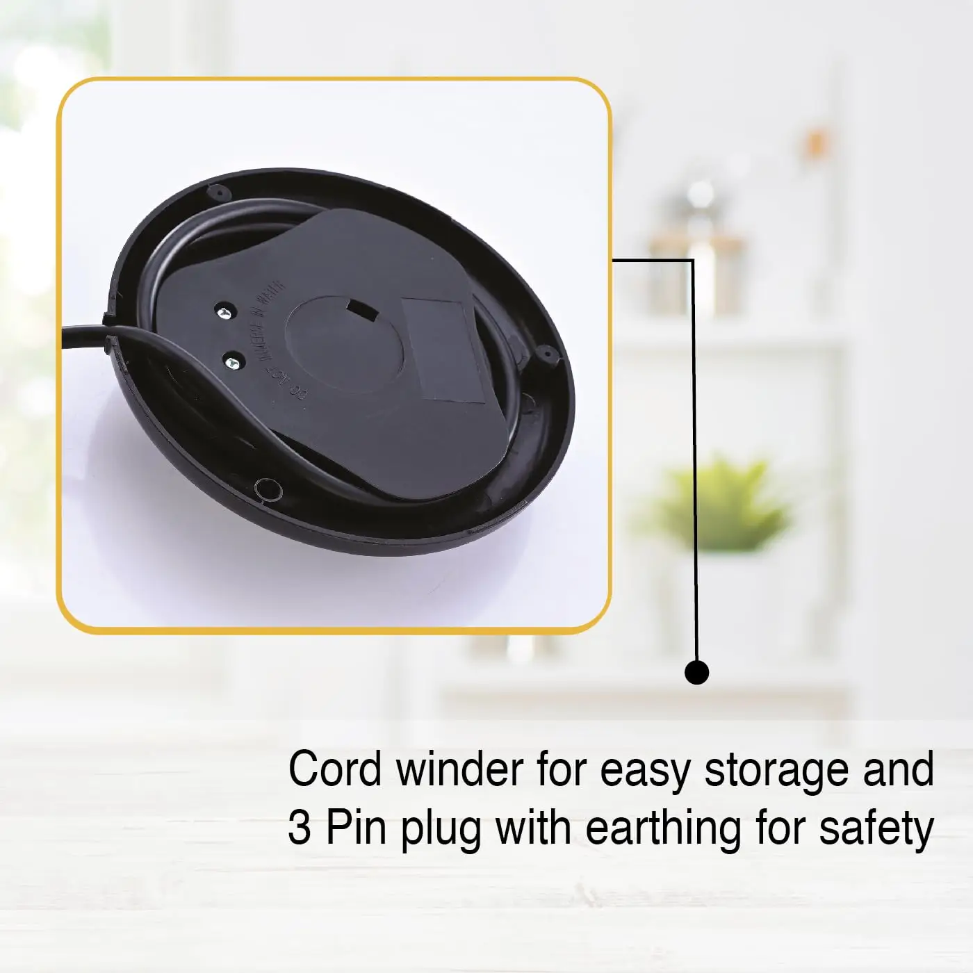 Usha SS 1.5 Litre Stainless Steel Electric Kettle view 8