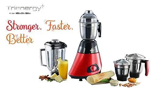Usha TP800MX4 Trienergy+ 800 watt Mixer Grinder