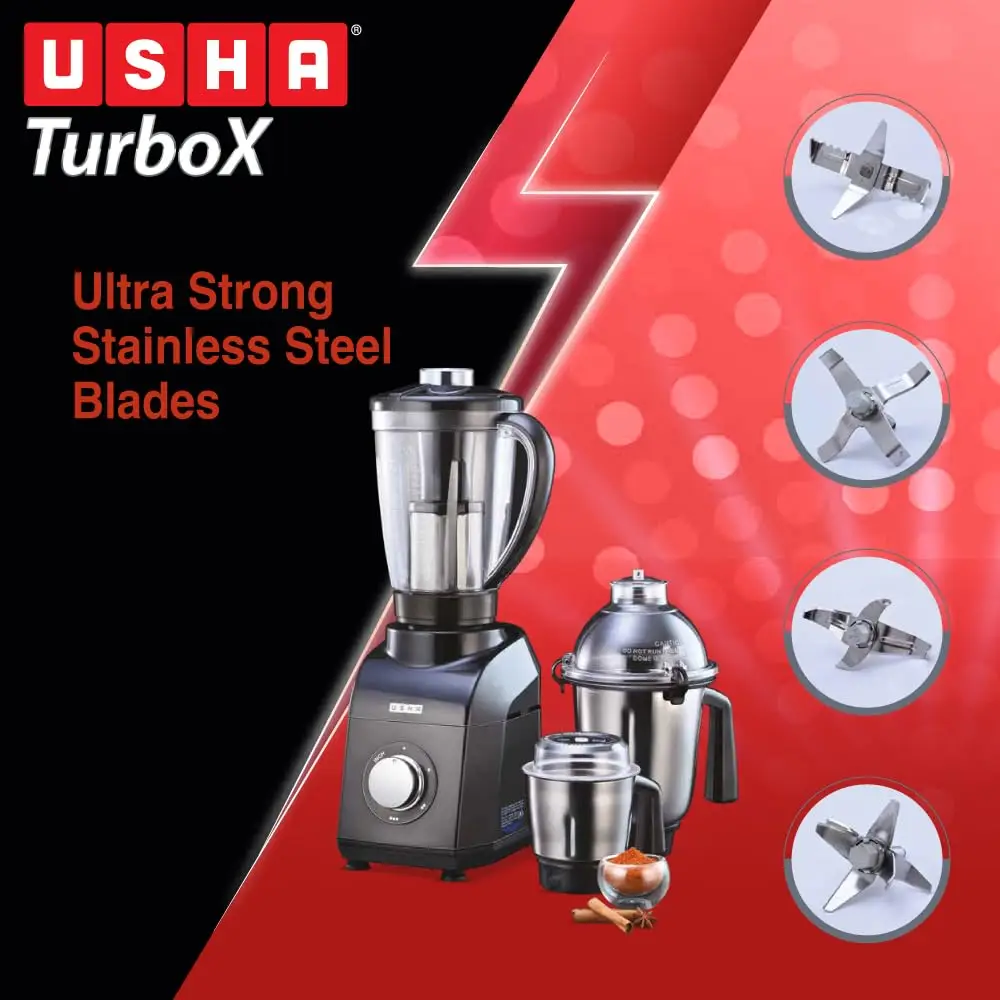 Usha TurboX 1200 Watt Mixer Grinder view 4